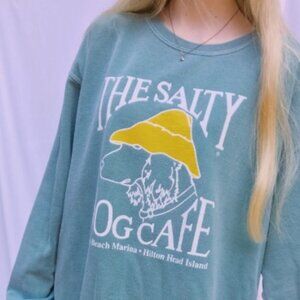 'The Salty Dog Cafe' Comfort Colors Crewneck